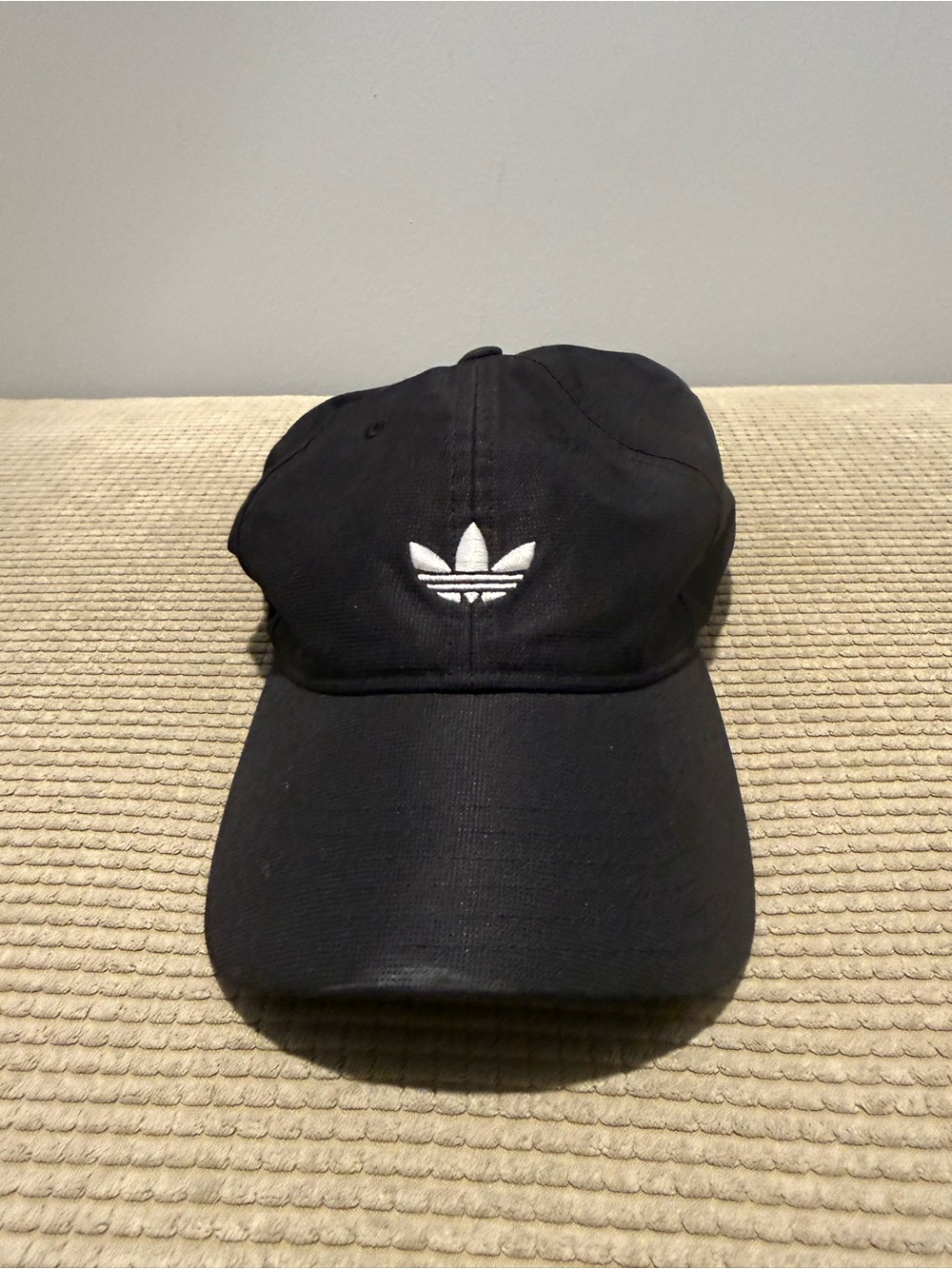 adidas Black Cap with Logo
